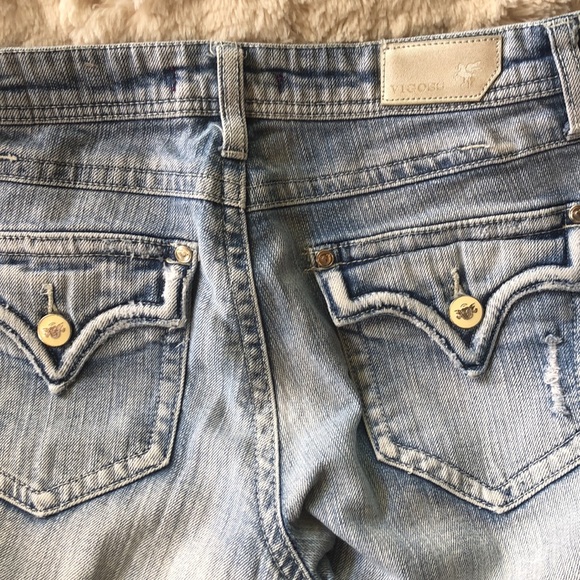 Vigoss Distressed Denim Capri - Picture 10 of 13